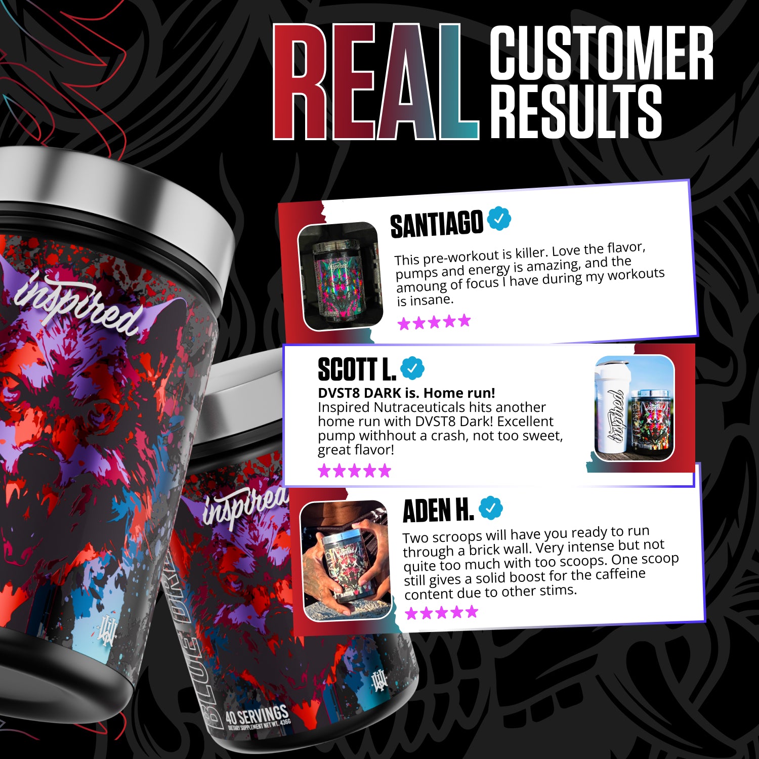 DVST8 DARK – Inspired Nutraceuticals