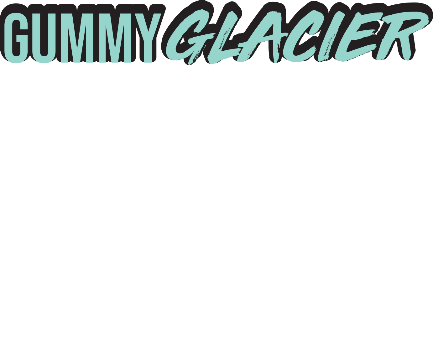 Gummy Glacier (White Gummy-Bear)