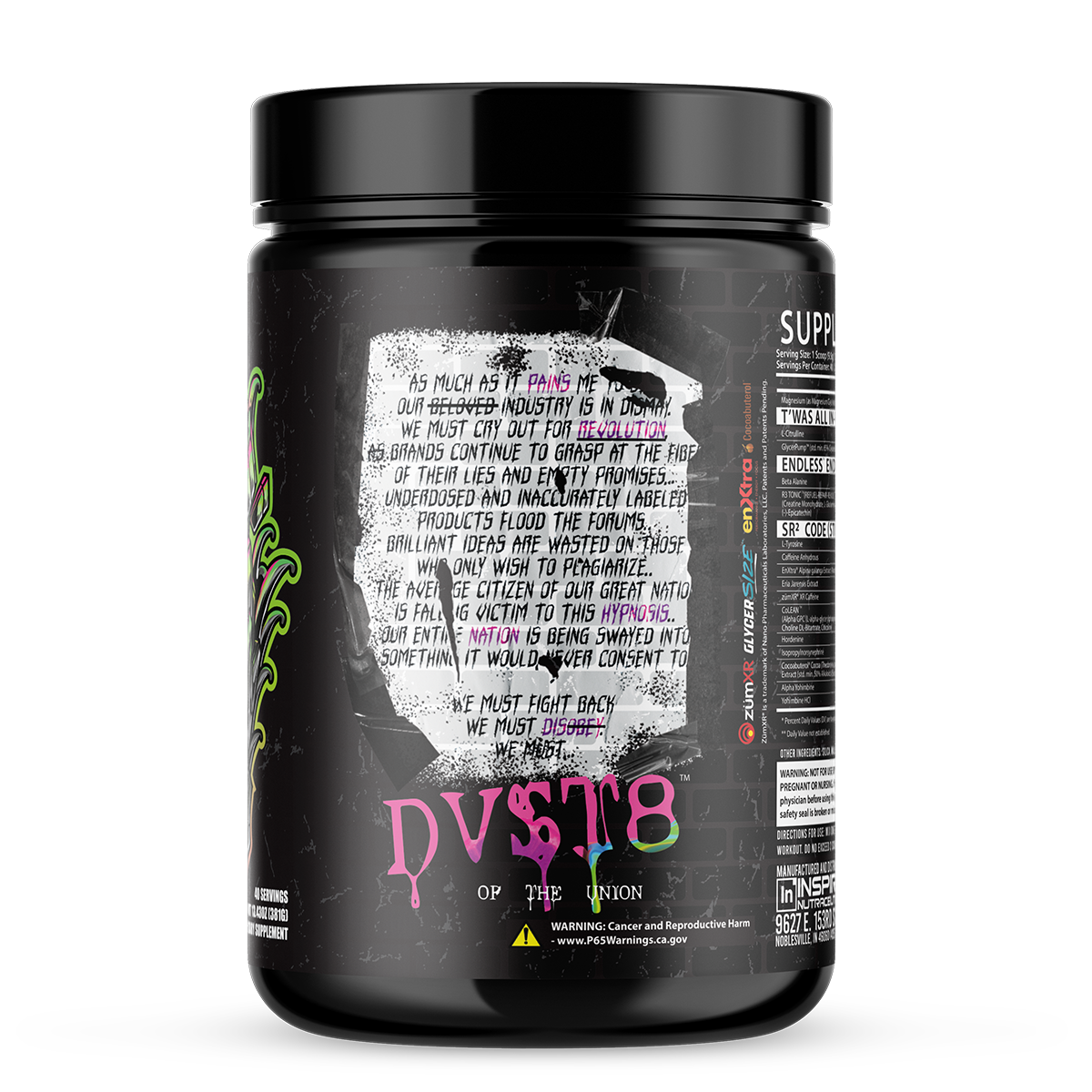 DVST8: of the Union Pre-Workout