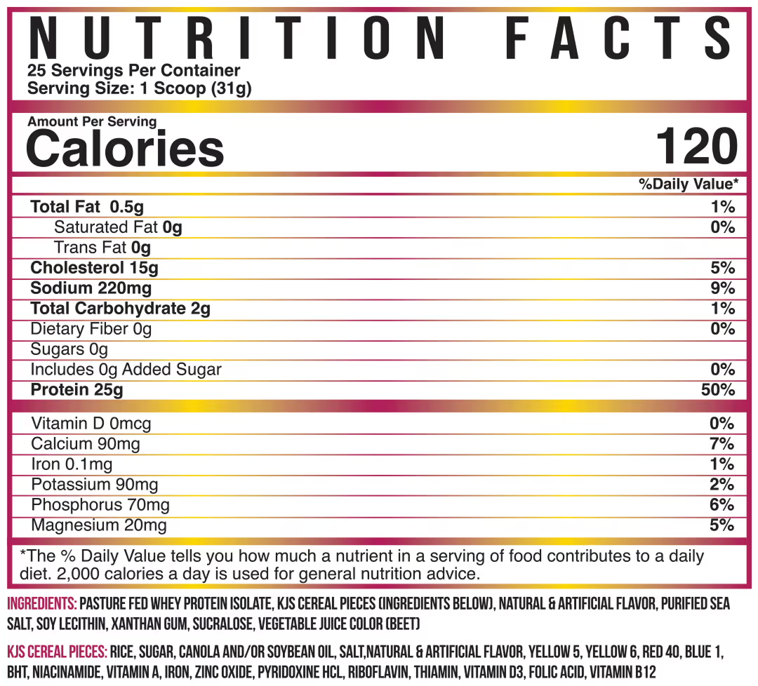 KJ's D*mn Good Cereal